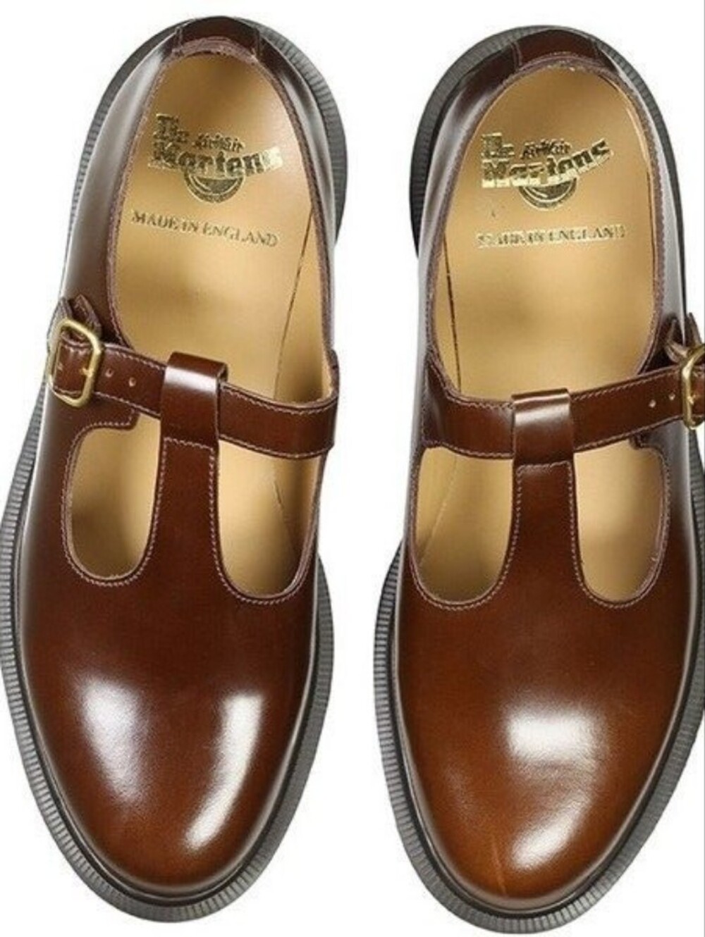 Dr. Martens MIE Talliah T- Bar Teardrop Mary Jane - Size 8 Wmn's or 7 Men's